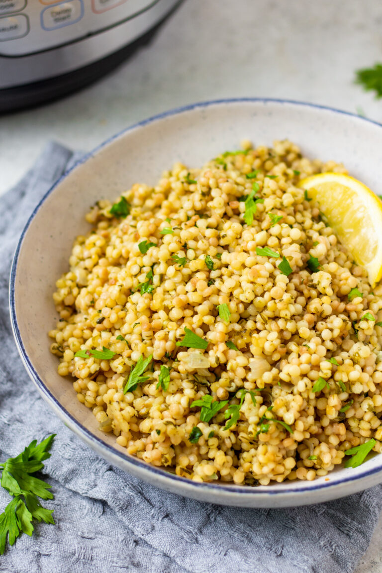 Instant Pot Pearl (Israeli) Couscous Whole Kitchen Sink