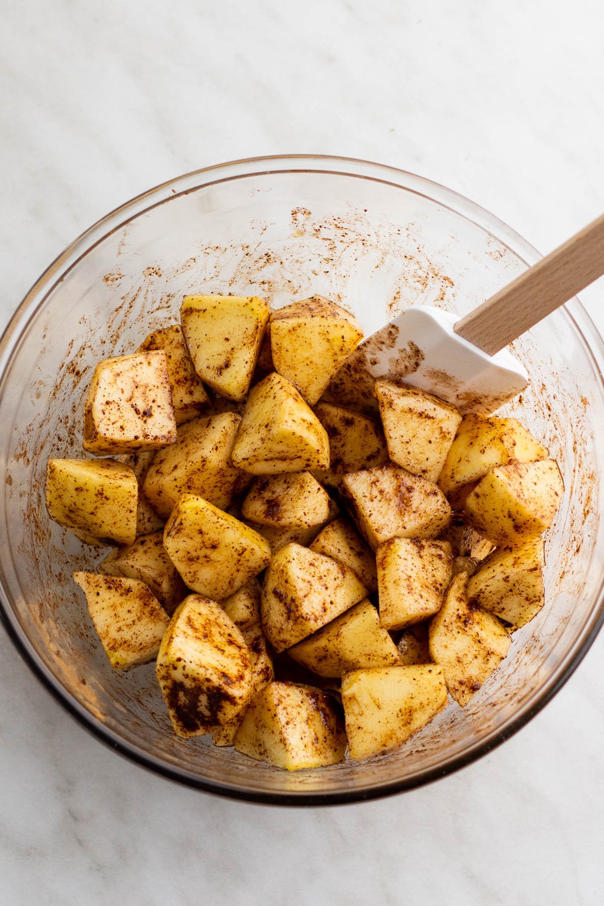 air-fryer-apples-process