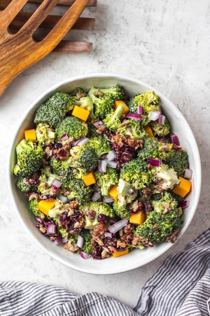 Broccoli Meal Prep Salad Recipe – Broccoli Salad Recipe — Eatwell101