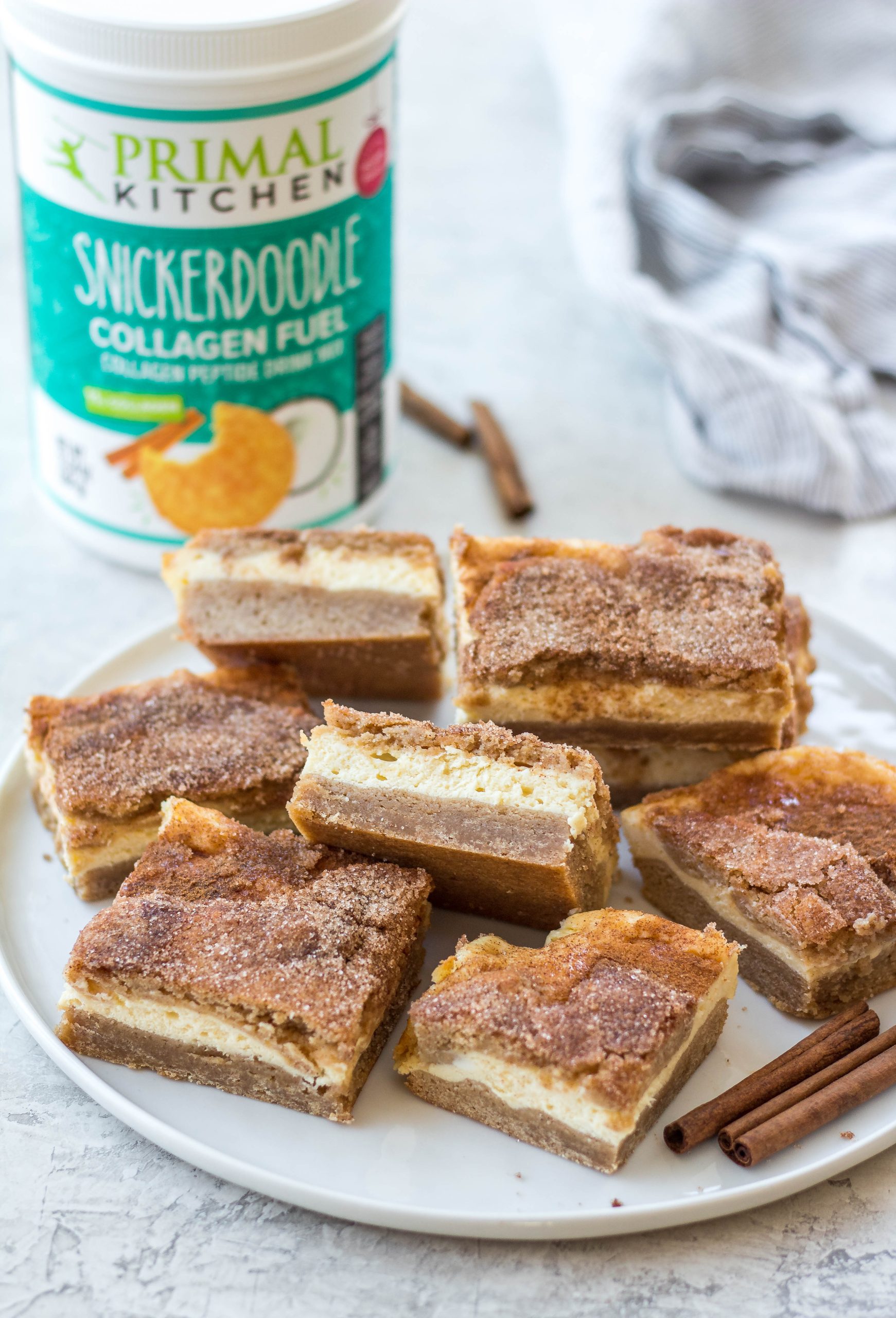 snickerdoodle cheesecake bars