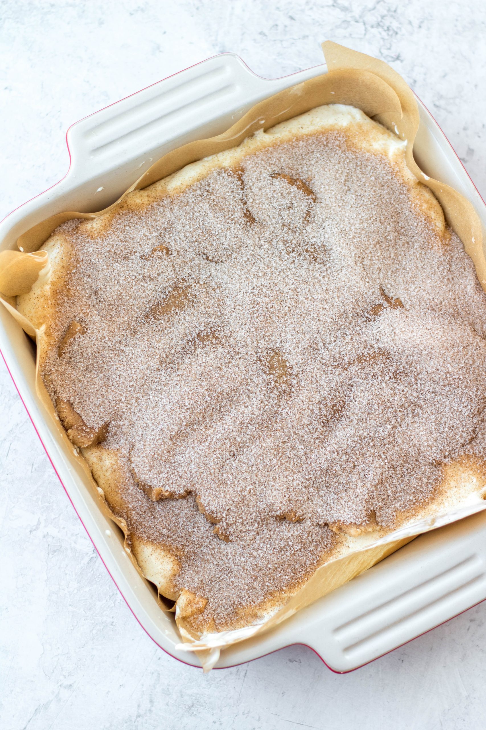 snickerdoodle cheesecake bars cinnamon sugar topping