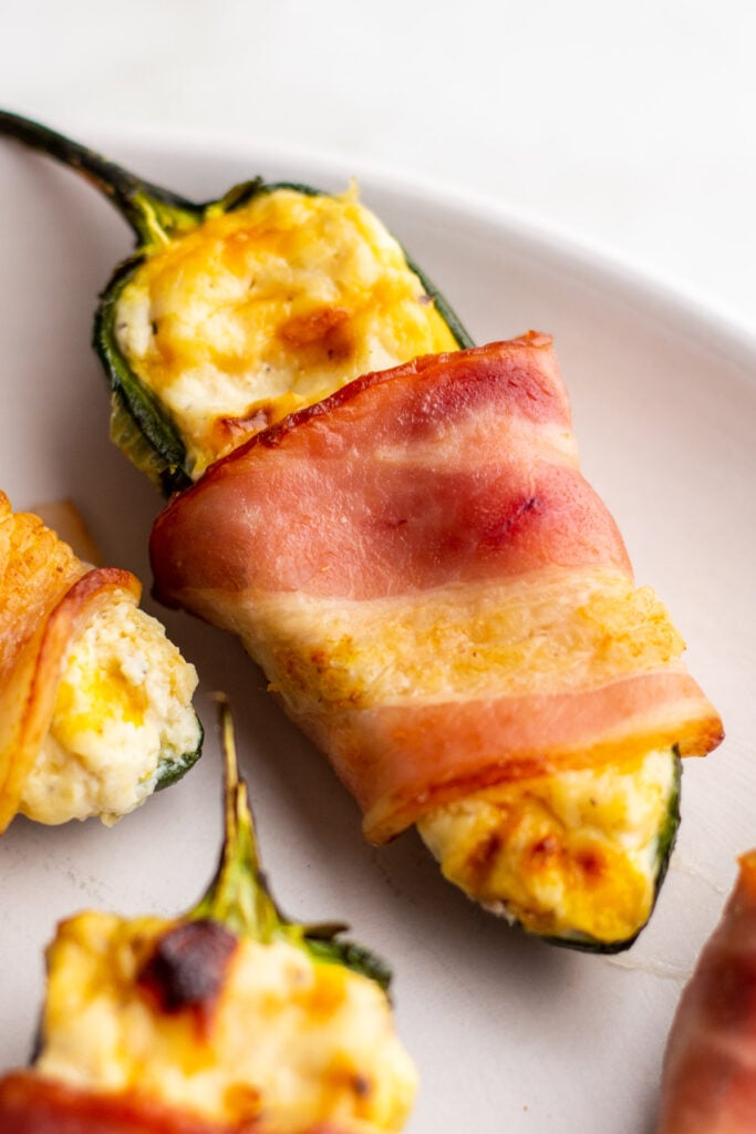Air Fryer Bacon Wrapped Jalapeno Poppers Whole Kitchen Sink