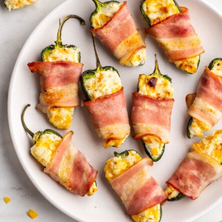 Air Fryer Bacon Wrapped Jalapeno Poppers