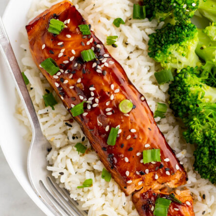 Air Fryer Teriyaki Salmon