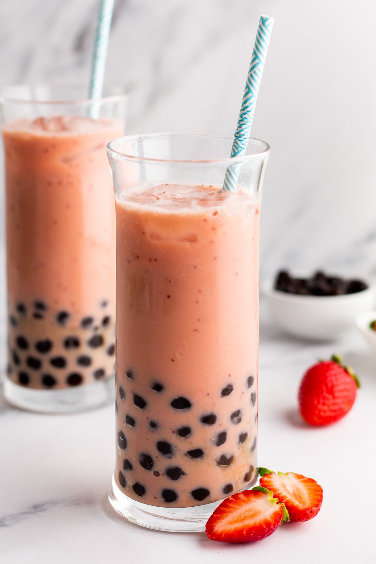 Strawberry Boba Tea - Whole Kitchen Sink