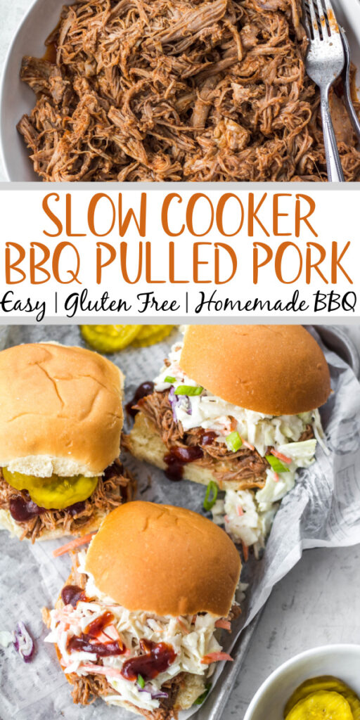 Slow Cooker BBQ Pulled Pork (Homemade BBQ Sauce) Whole Kitchen Sink