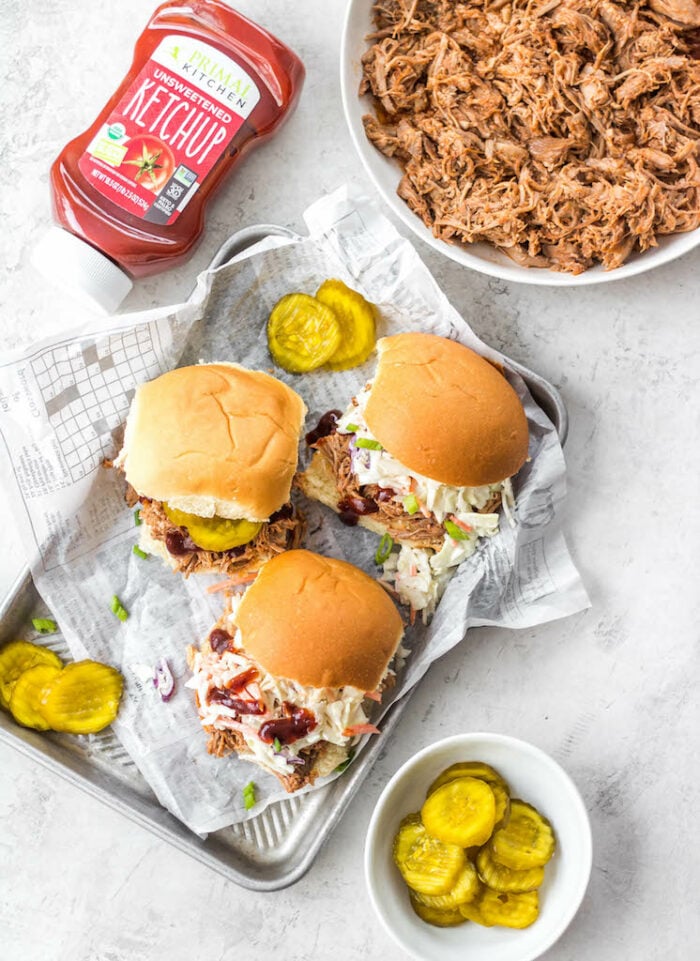 Slow Cooker BBQ Pulled Pork (Homemade BBQ Sauce) Whole Kitchen Sink
