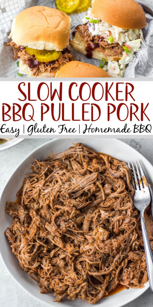 Slow Cooker BBQ Pulled Pork (Homemade BBQ Sauce) Whole Kitchen Sink