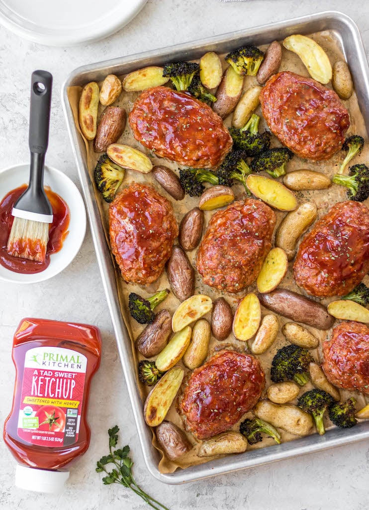 sheet-pan-mini-meatloaf