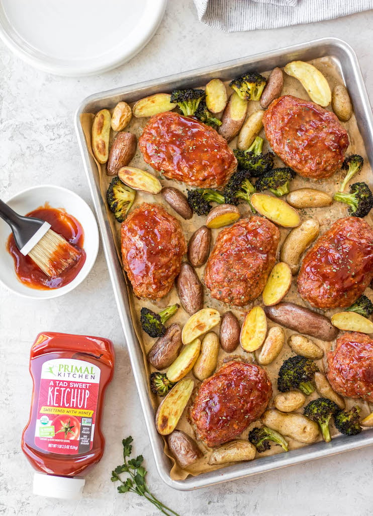 sheet-pan-mini-meatloaf