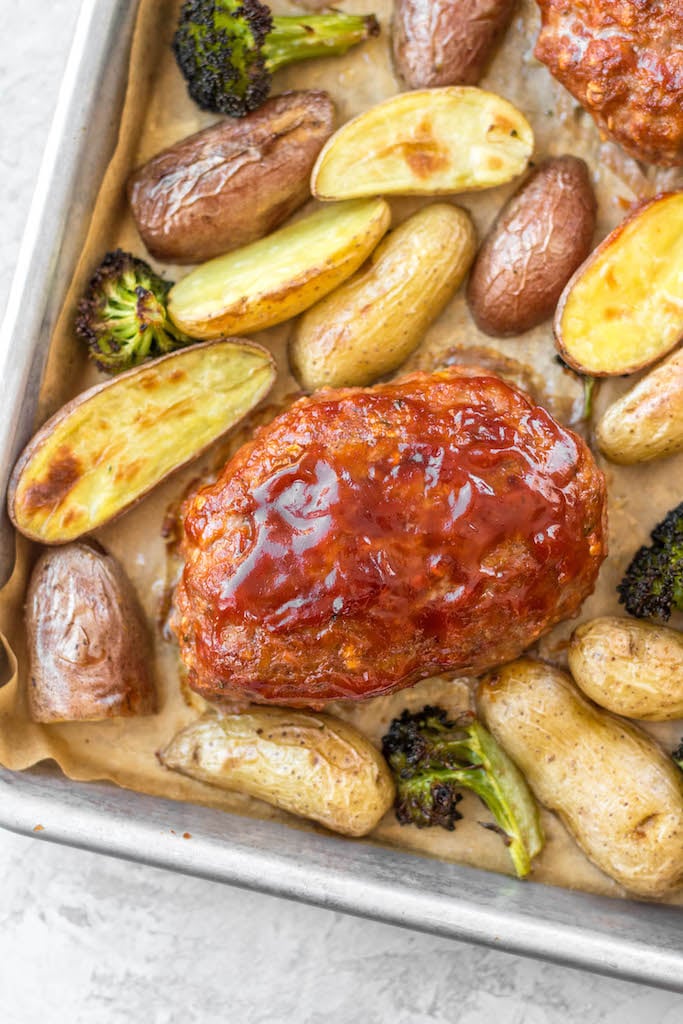 sheet-pan-mini-meatloaf