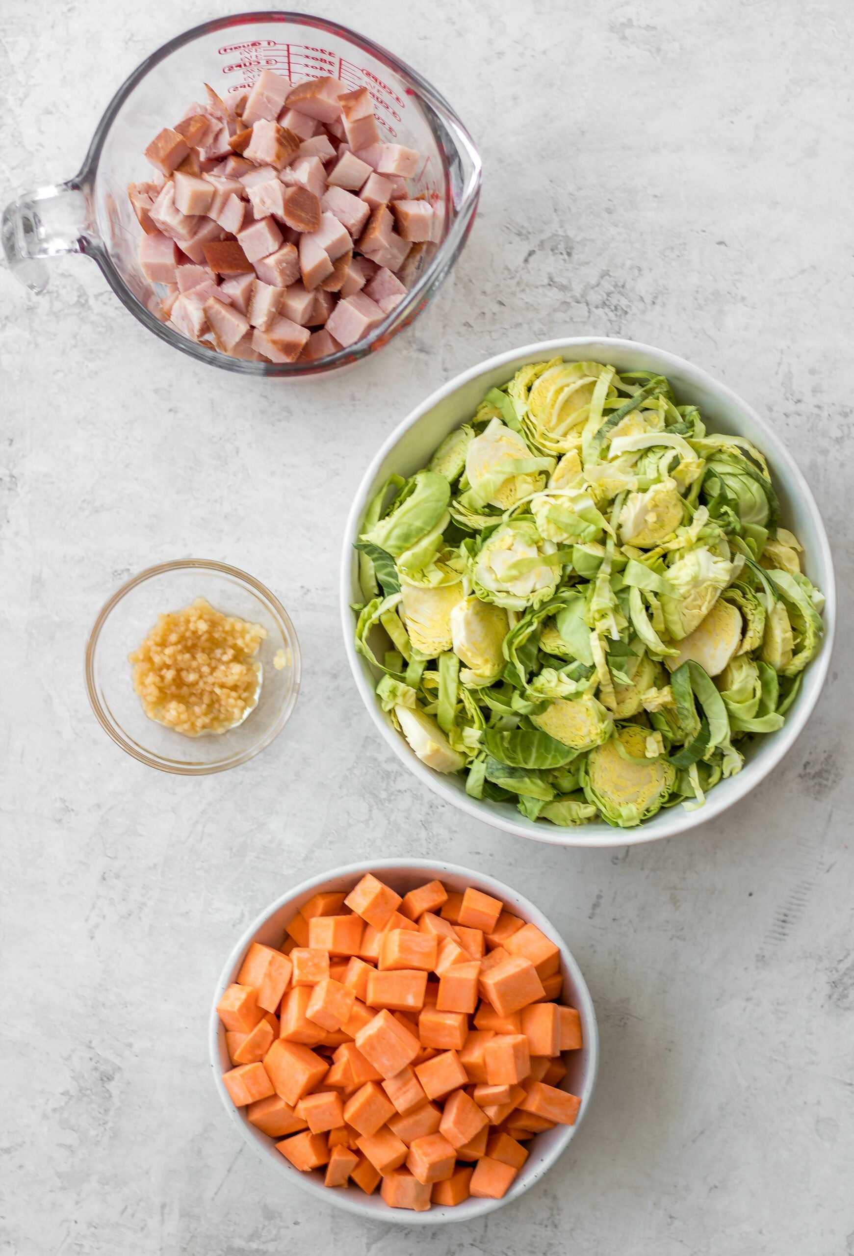 ham-brussels-sheet-pan-ingredients