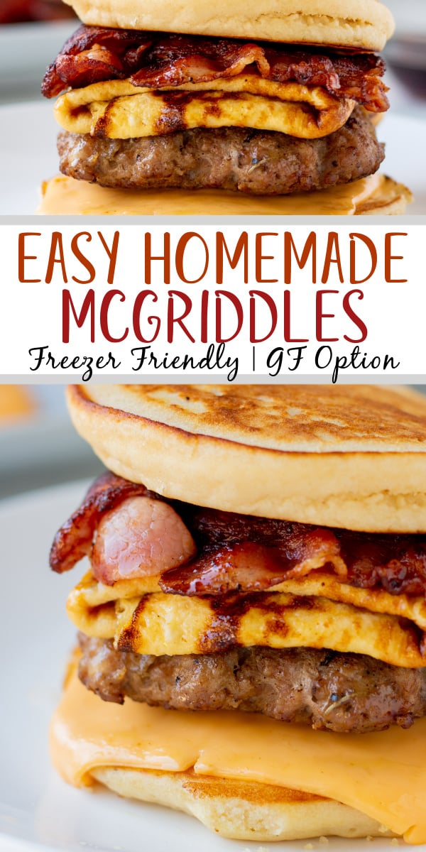 easy homemade mcgriddle breakfast sandwiches